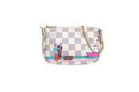 LV POCHETTE ACESSOIRES TRANSATLANTIQUE DAMIER AZUR