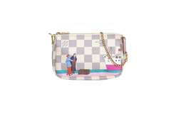 LV POCHETTE ACESSOIRES TRANSATLANTIQUE DAMIER AZUR