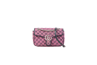 GUCCI GG MARMONT MEDIUM PINK CANVAS