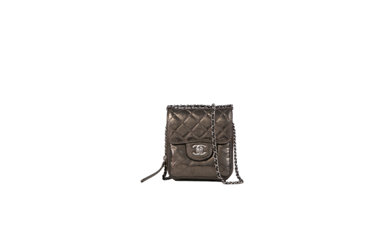 CHANEL SILVER CROSSBODY