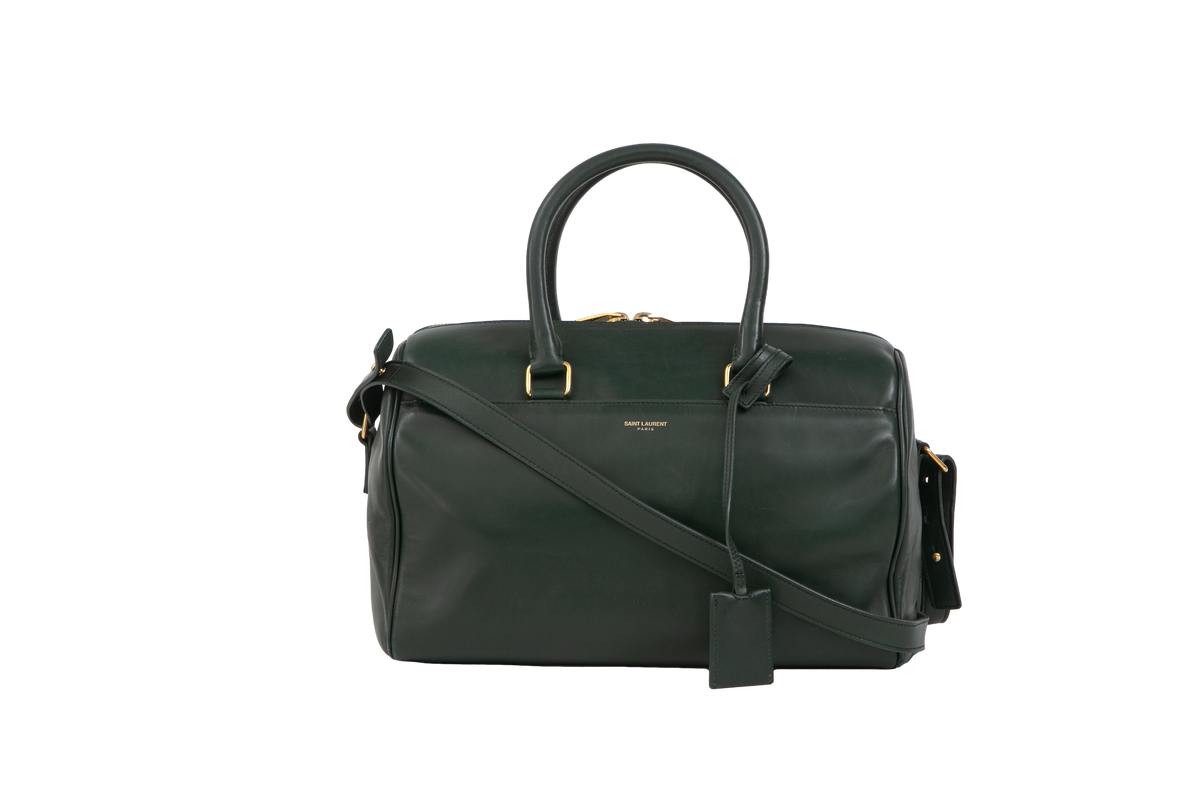 YSL DUFFLE 6 LAUR MOSS GREEN