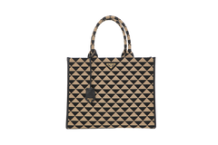 PRADA SYMBOLE TOTE JACQUARD LARGE