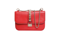 VALENTINO GLAM LOCK LARGE RED