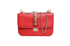 VALENTINO GLAM LOCK LARGE RED