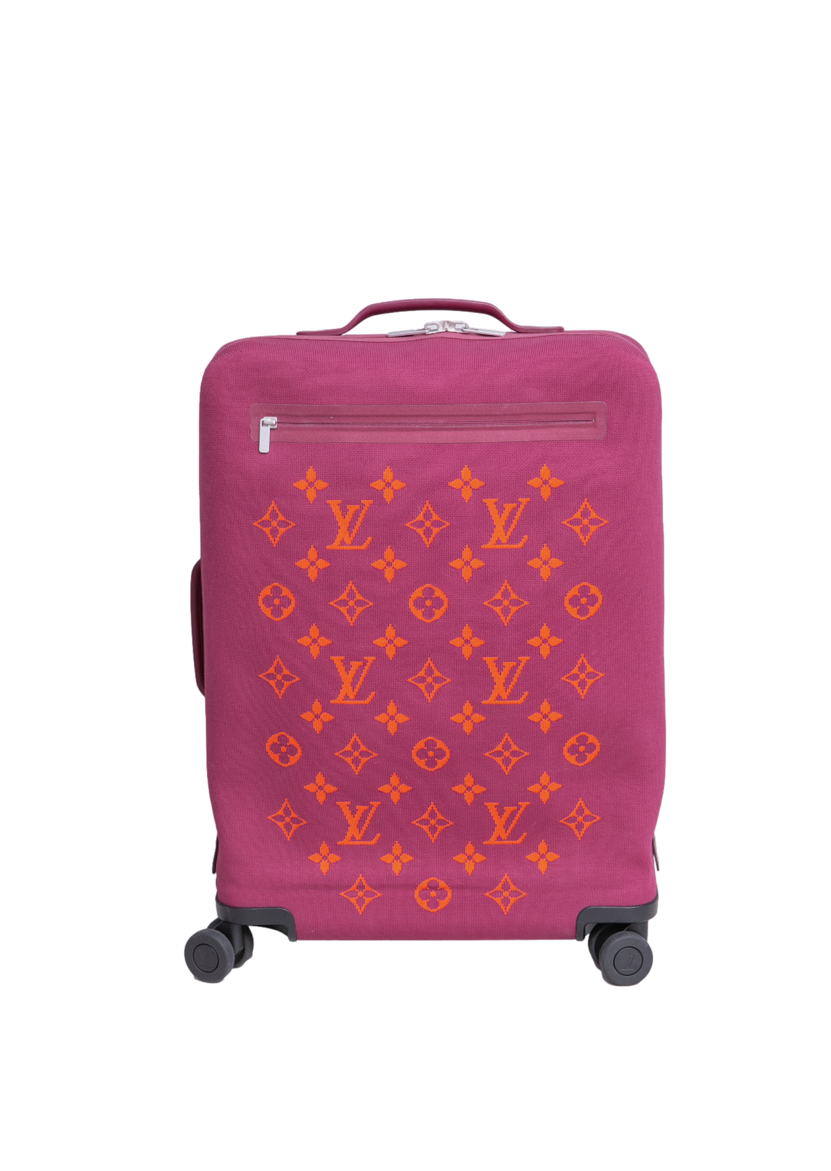 LV HORIZON SOFT DUFFLE 50 KNIT PINK LUGGAGE