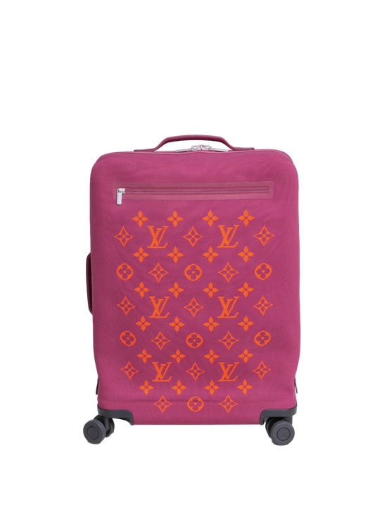 LV HORIZON SOFT DUFFLE 50 KNIT PINK LUGGAGE