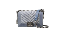 DESAPEGO DANDYNHA BARBOSA CHANEL BOY CHEVRON SMALL FLAP DENIM