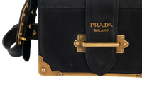 DESAPEGO RAYZA NICACIO PRADA CAHIER SMALL BLACK HARDWARE GOLD