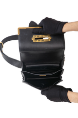 DESAPEGO RAYZA NICACIO PRADA CAHIER SMALL BLACK HARDWARE GOLD