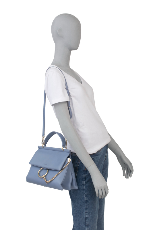 CHLOE FAYE DAY BAG SMALL CLOUDY BLUE