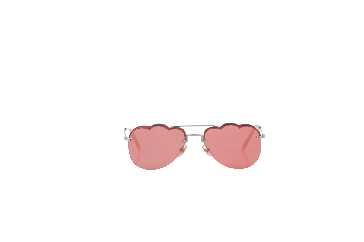 MIU MIU OCULOS RETRO PINK SMU 1BC-177