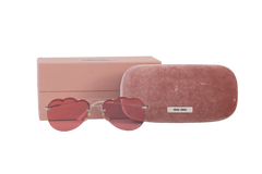 MIU MIU OCULOS RETRO PINK SMU 1BC-177