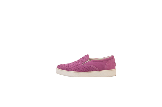 BOTTEGA VENETA SAPATO INTRECCIATO LILAS - 36 1/2 BR