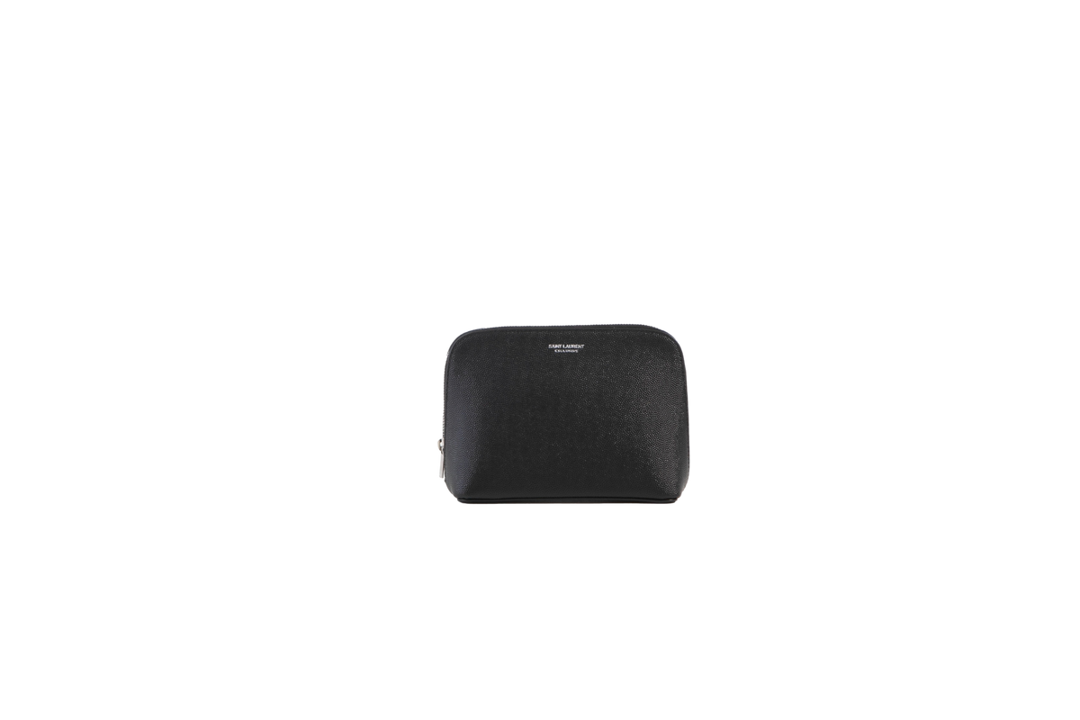 YSL NECESSAIRE SMALL POUCH BLACK