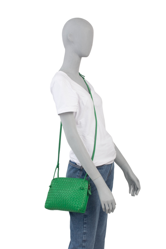 BOTTEGA VENETA NODINI INTRECCIATO GREEN