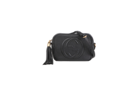 GUCCI CAMERA BAG SOHO DISCO BLACK FRINGE