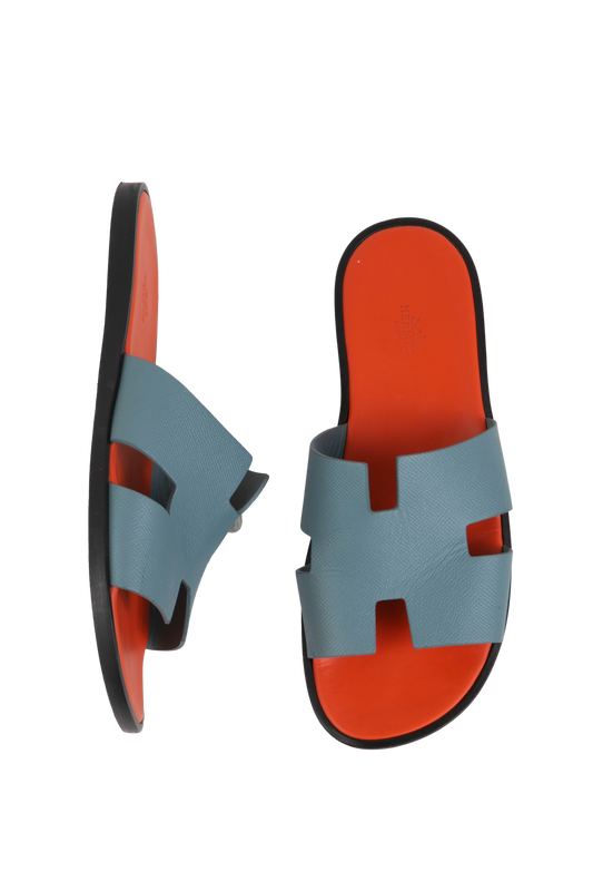 HERMÈS SANDAL IZMIR ANTARCTIQUE PUMPKIN