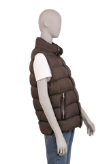 MONCLER HERNIAIRE DOWN GILET GREY