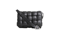 BOTTEGA CASSETTE PADDED INTRECCIATO BLACK