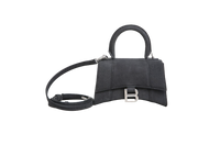BALENCIAGA HOURGLASS XS SPARKLING BLACK