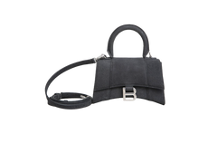 BALENCIAGA HOURGLASS XS SPARKLING BLACK