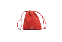 MIU MIU SUEDE POUCH RED