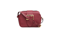 BURBERRY CROSSBODY BUCKLE SMALL LEATHER BURGUNDY