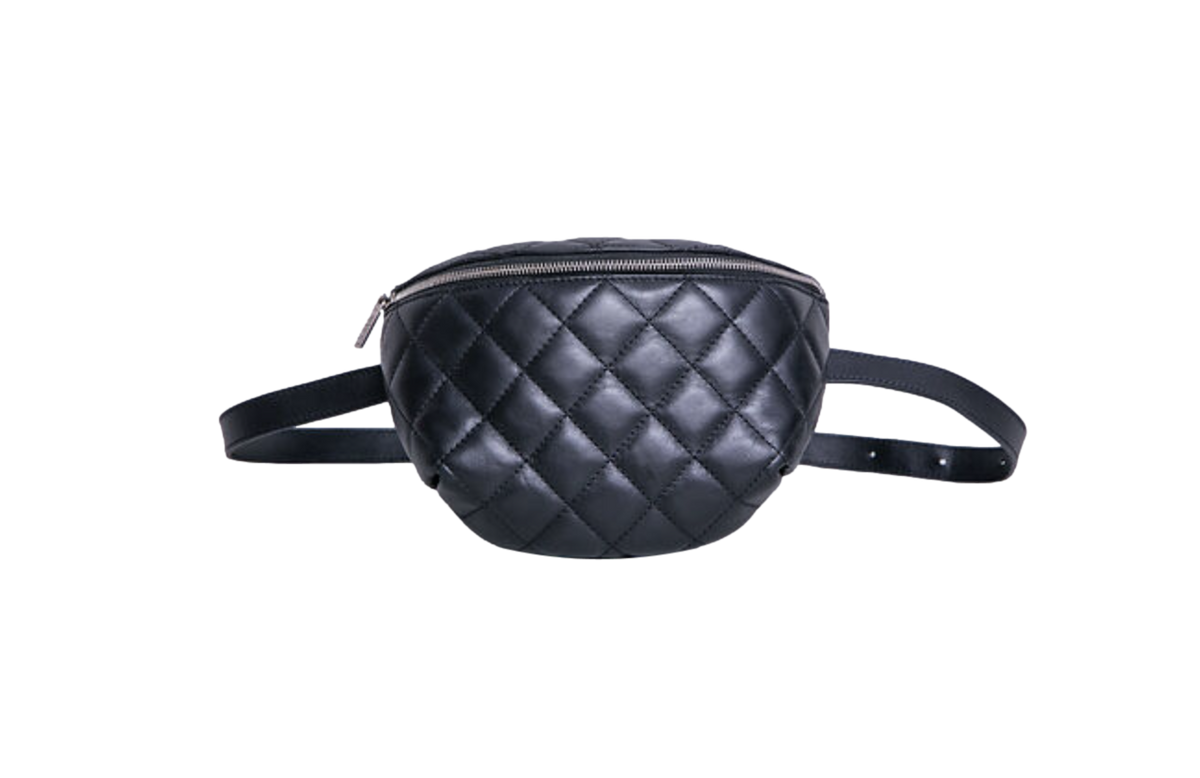 CHANEL POCHETTE MATELASSE BLACK