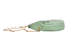 GUCCI HALF MOON GG MARMONT HOBO MINT