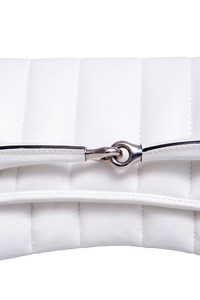 DESAPEGO JULIA FARIA GUCCI HORSEBIT CHAIN MEDIUM SHOULDER WHITE