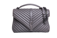 YSL COLLEGE CHEVRON LARGE GRAY