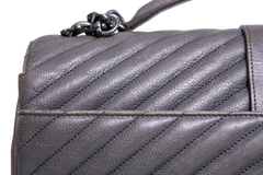 YSL COLLEGE CHEVRON LARGE GRAY