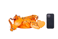 BALENCIAGA LE CAGOLE XS POP ORANGE