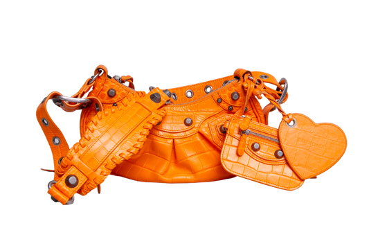 BALENCIAGA LE CAGOLE XS POP ORANGE