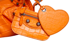 BALENCIAGA LE CAGOLE XS POP ORANGE