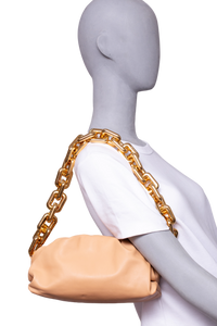 BOTTEGA THE CHAIN POUCH BEIGE