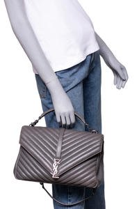 YSL COLLEGE CHEVRON LARGE GRAY