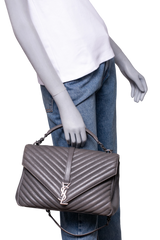 YSL COLLEGE CHEVRON LARGE GRAY