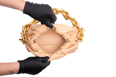 BOTTEGA THE CHAIN POUCH BEIGE