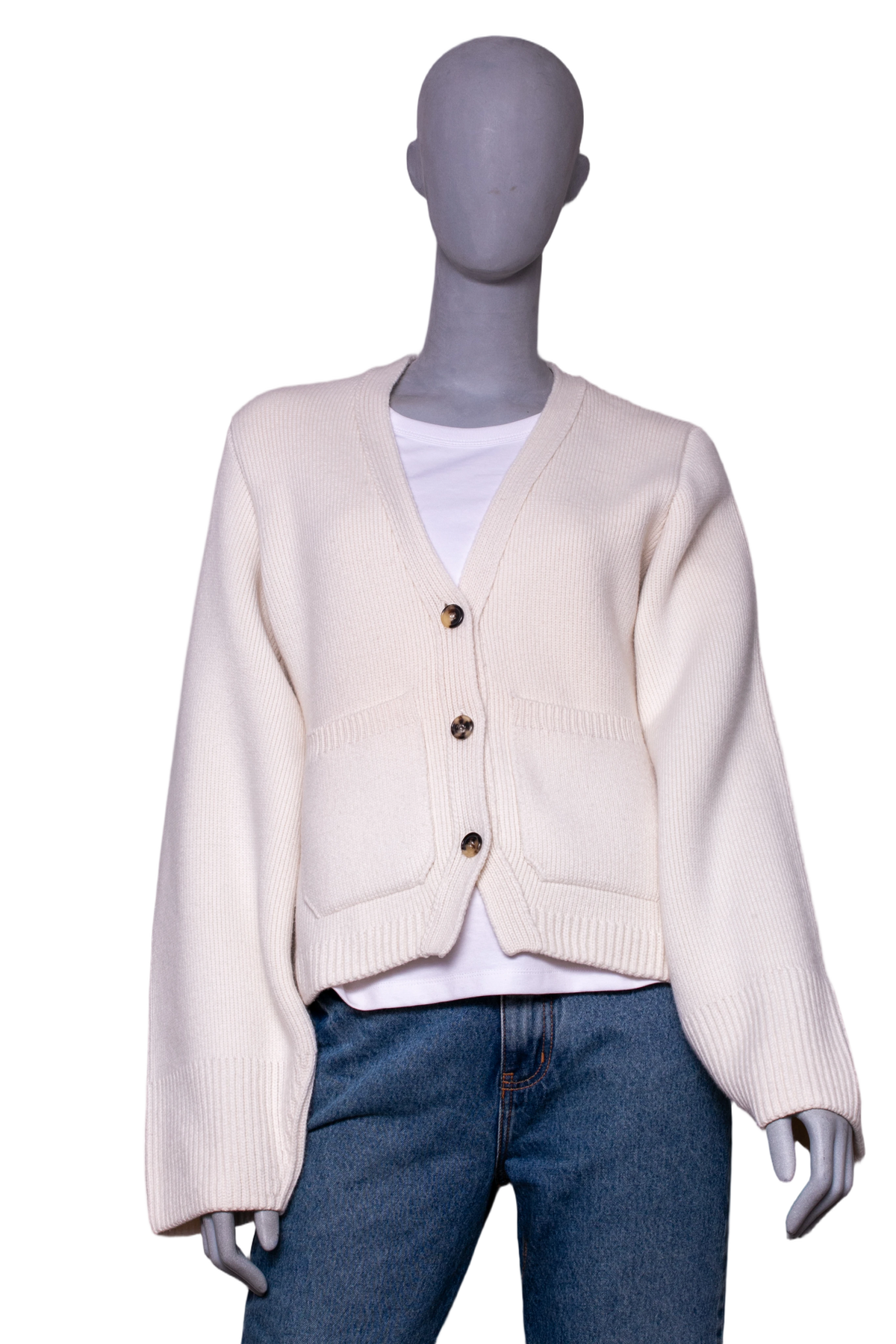 KHAITE CARDIGAN THE SCARLET GLAZE