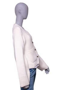 KHAITE CARDIGAN THE SCARLET GLAZE