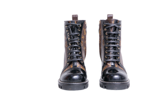 DESAPEGO JULIA FARIA LV ANKLE BOOT STAR TRAIL BRUSHED MONOGRAM - 39 BR