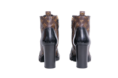 DESAPEGO JULIA FARIA LV ANKLE BOOT STAR TRAIL BRUSHED MONOGRAM - 39 BR