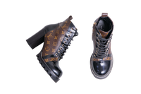 DESAPEGO JULIA FARIA LV ANKLE BOOT STAR TRAIL BRUSHED MONOGRAM - 39 BR