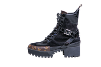 DESAPEGO JULIA FARIA LV ANKLE BOOT LAURÉATE PLATAFORM DESERT SUEDE BLACK - 39 BR