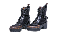 DESAPEGO JULIA FARIA LV ANKLE BOOT LAURÉATE PLATAFORM DESERT SUEDE BLACK - 39 BR