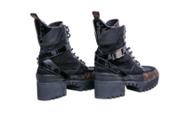 DESAPEGO JULIA FARIA LV ANKLE BOOT LAURÉATE PLATAFORM DESERT SUEDE BLACK - 39 BR