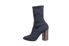 DESAPEGO JULIA FARIA LV ANKLE BOOT SILHOUETTE MONOGRAM/BLACK - 39 BR