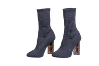 DESAPEGO JULIA FARIA LV ANKLE BOOT SILHOUETTE MONOGRAM/BLACK - 39 BR