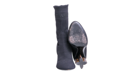 DESAPEGO JULIA FARIA LV ANKLE BOOT SILHOUETTE MONOGRAM/BLACK - 39 BR